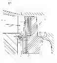 Fig. 02 - Blade for a turbo machine having labyrinth seal cooling passage