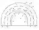 Fig. 01 - Track configured for passing through turns