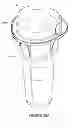 Fig. 44 - Apparatus for introducing portals in bone having transversely movable bone probe