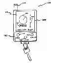 Fig. 01 - Portable transceiver with vehicle security control and locate features