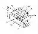 Fig. 01 - Pistol with barrel locking device