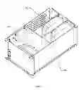 Fig. 45 - Cage cover with filter, shield and nozzle receptacle