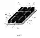 Fig. 06 - DIRECTLY PATTERNED LATERAL HYBRID COLOR OLED ARRAYS SYSTEM AND METHOD