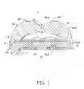 Fig. 02 - Light emitting diode package with improved optical lens structure