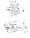 Fig. 06 - Outdoor solar lamp with a base having flat and pointed foot elements