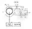 Fig. 14 - Image forming method and image forming apparatus for transforming a toner image into a semi-film