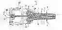 Fig. 01 - Propeller blade with reinforcing spars and boxes, and propeller comprising at least one such blade