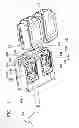 Fig. 12 - ELECTRIC TOOL POWERED BY A PLURALITY OF BATTERY PACKS AND ADAPTER THEREFOR