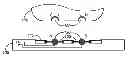 Fig. 01 - Magnetic docking base for handset