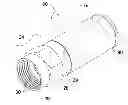 Fig. 01 - Socketed nut coaxial connectors with radial grounding systems for enhanced continuity