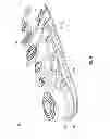 Fig. 35 - Sole and article of footwear having a pod assembly