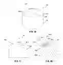Fig. 09 - CUTTER ASSEMBLY WITH AT LEAST ONE ISLAND AND A METHOD OF MANUFACTURING A CUTTER ASSEMBLY
