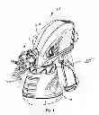 Fig. 02 - Hand held paint sprayer with paint cup and reversible tip