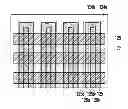 Fig. 01 - Magnetic shift register with pinning structure