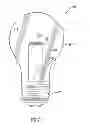 Fig. 05 - Lamp with LED array and thermal coupling medium