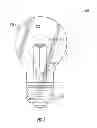 Fig. 07 - Lamp with LED array and thermal coupling medium