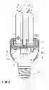 Fig. 07 - LAMP STRUCTURE CAPABLE OF SWITCHING LIGHT-EMITTING MODE