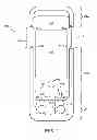 Fig. 02 - Mobile media device case/attachment for providing passive acoustic boosting
