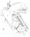 Fig. 02 - CABLE EXIT TROUGH WITH INSERT