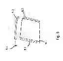 Fig. 05 - Bullet-proof glass pane with edge reinforcement