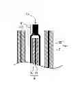 Fig. 01 - Stacked secondary battery with separator between electrodes