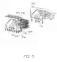Fig. 06 - Shielded electrical connector with ground pins embeded in contact wafers