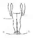 Fig. 01 - System, method and apparatus for determining the thickness of orthotics needed to correct for differences in leg length