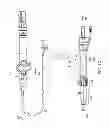Fig. 02 - Medical device control handle with multiple puller wires