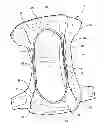 Fig. 01 - Protective undergarment using improved hook and loop fasteners