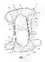 Fig. 02 - Protective undergarment using improved hook and loop fasteners