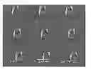 Fig. 01 - Adhesive structure with tissue piercing protrusions on its surface