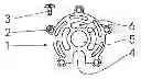 Fig. 01 - Multifunctional plate for neurological cranial surgeries