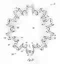 Fig. 03 - Toroidal compressible element including a switchback pattern