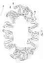 Fig. 04 - Toroidal compressible element including a switchback pattern