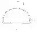 Fig. 02 - Round or anatomical type silicone prosthesis having shell with enhanced durability and method for manufacturing same