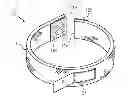 Fig. 01 - WRISTBAND WITH CONCEALED KEY POCKET