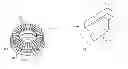 Fig. 01 - Method of forming a frontal toothing on an inner ring of a wheel hub