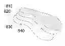 Fig. 01 - Insole and a method and a system for insole manufacture