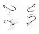 Fig. 04 - Jig body and hook assembly for use with soft plastics