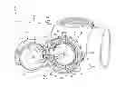 Fig. 01 - Hinged lid for battery compartment in a manually rotatable adjustment knob