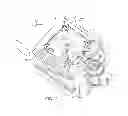 Fig. 03 - Apparatus for centrifugal separation of solid and/or liquid particles from a flow of gas
