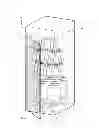 Fig. 28 - SELF COOLING CONTAINER AND A COOLING DEVICE