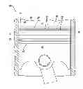 Fig. 01 - Piston ring with improved lubrication delivery