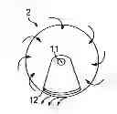 Fig. 01 - Apparatus and method for removing dirt from gas flow