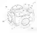 Fig. 01 - Low NO-emission self-regenerative combustion system