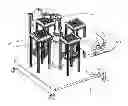 Fig. 01 - Batteries testing and sorting system and the method thereof