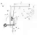 Fig. 01 - STAND FOR HOLDING AT LEAST ONE MEDICAL DEVICE, IN PARTICULAR A MICROSCOPE