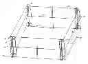 Fig. 01 - Customizable enclosure system for tennis courts