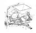 Fig. 01 - Towed vehicle having two towing modes