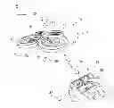 Fig. 01 - Method for piloting a rotary wing drone for taking an exposure through an onboard camera with minimization of the disturbing movements